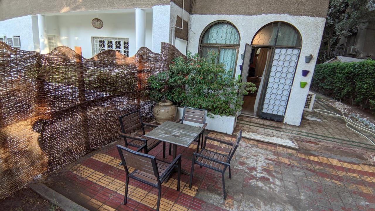 Private Entrance Studio With Large Private Garden Kairo Eksteriør billede
